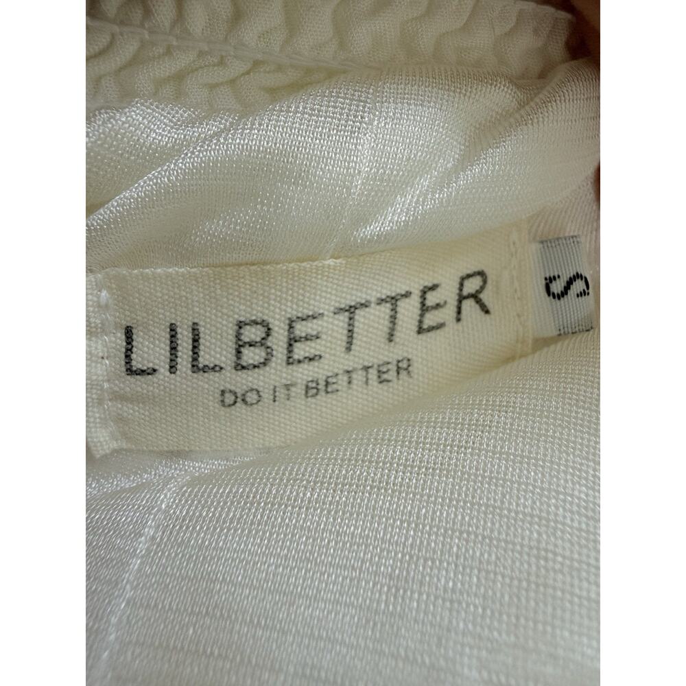 Lilbetter Womens Ivory Crochet Halter Maxi Dress Boho Beach Resort Vacation S - Picture 11 of 14
